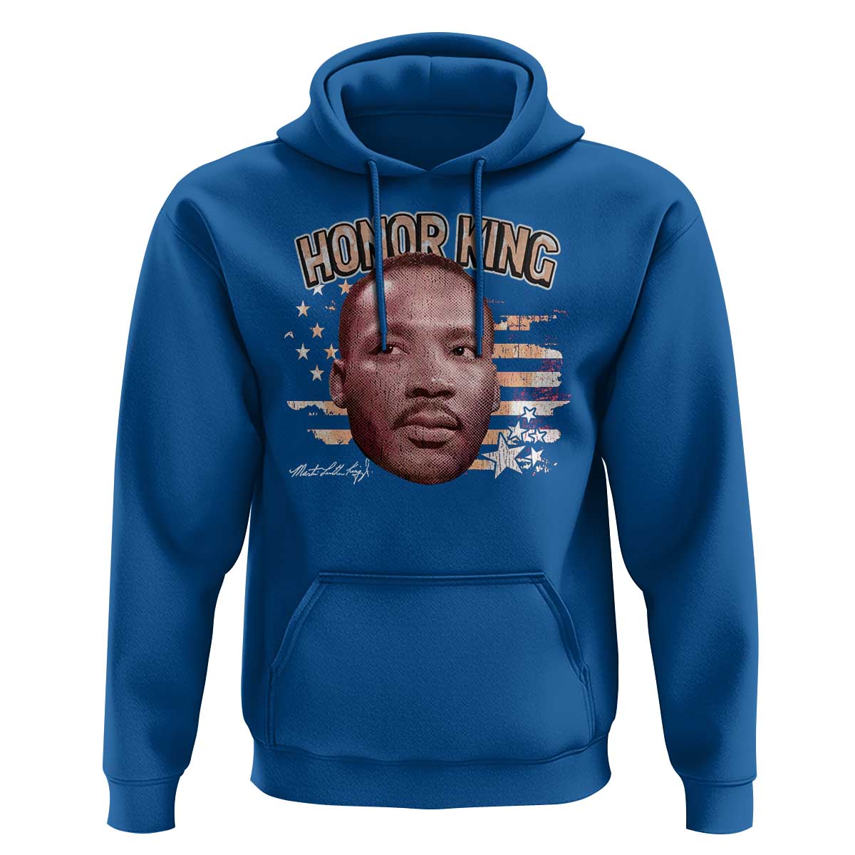 Martin Luther King Jr. Hoodie BLM MLK Day Black History Month American Flag
