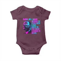 Martin Luther King Jr. Baby Onesie I Have Decided To Stick With Love MLK Day