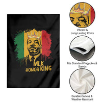 MLK Garden Flag Honor King Civil Rights Leader Black History Month - Wonder Print Shop