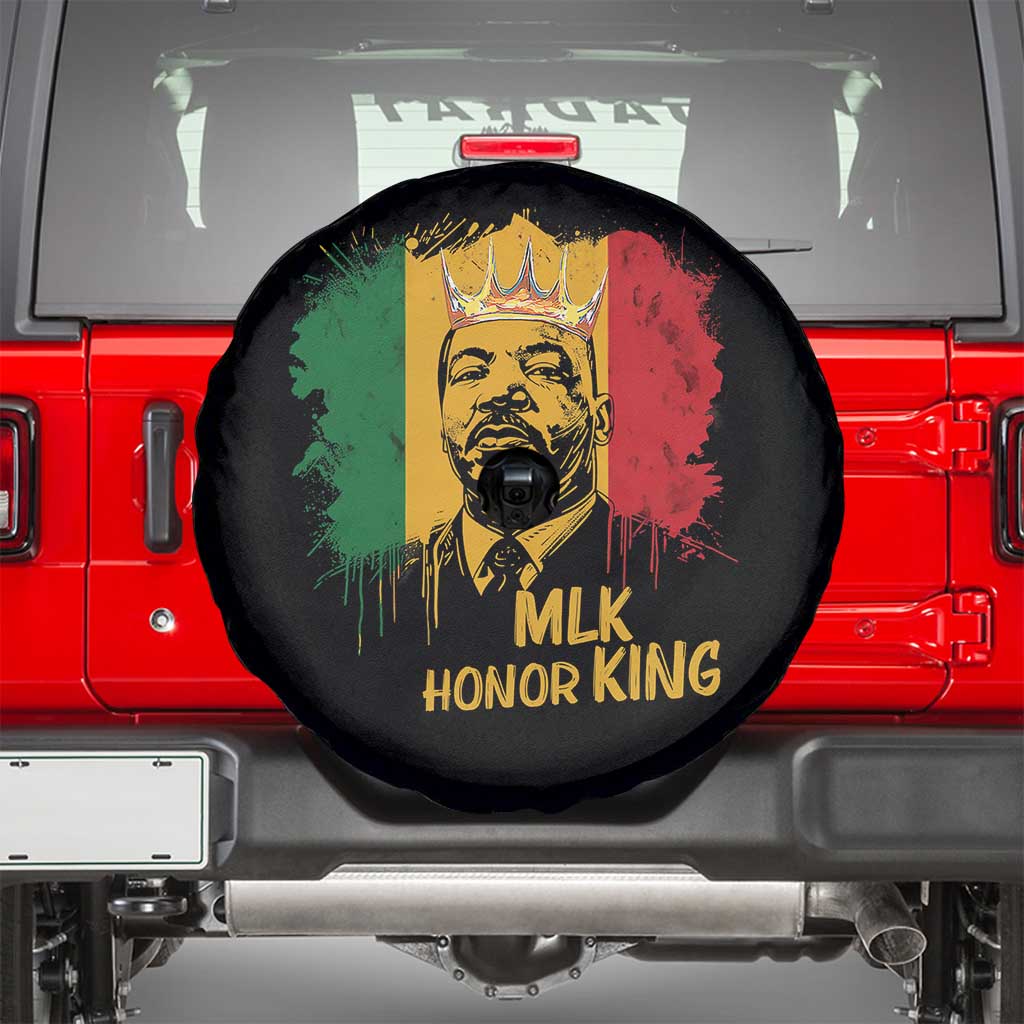 MLK Spare Tire Cover Honor King Civil Rights Leader Black History Month - Wonder Print Shop