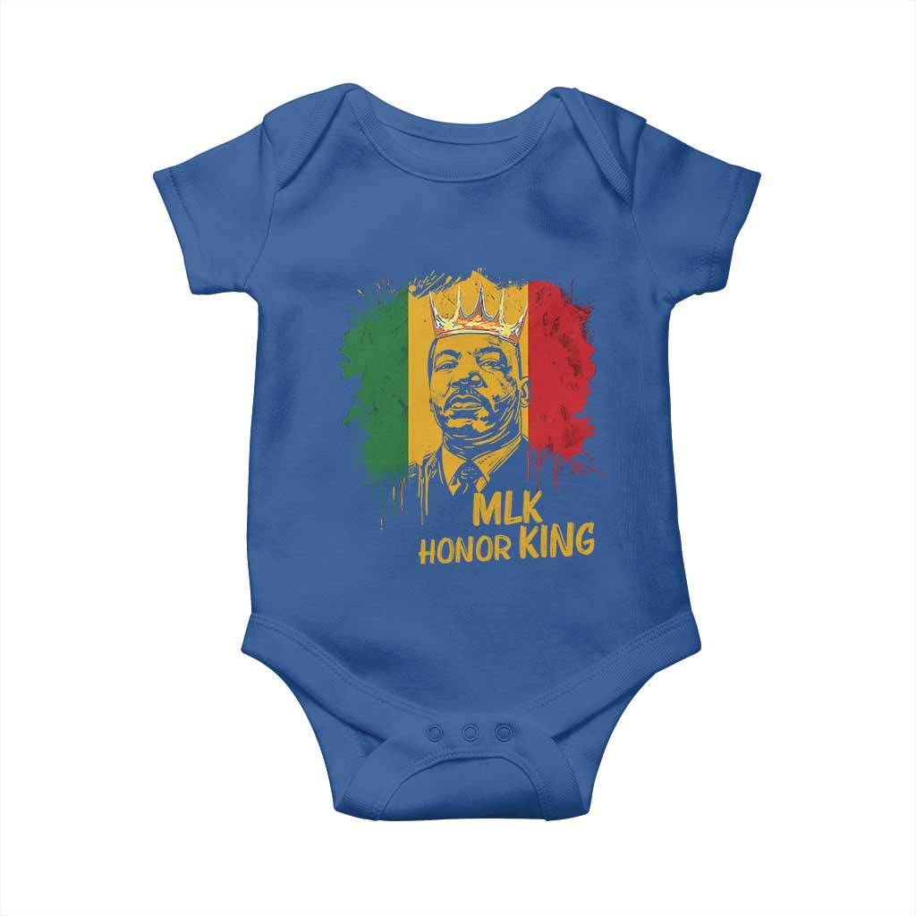 MLK Baby Onesie Honor King Civil Rights Leader Black History Month - Wonder Print Shop