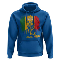 MLK Hoodie Honor King Civil Rights Leader Black History Month - Wonder Print Shop