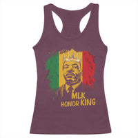 MLK Racerback Tank Top Honor King Civil Rights Leader Black History Month - Wonder Print Shop