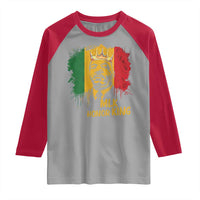 MLK Raglan Shirt Honor King Civil Rights Leader Black History Month - Wonder Print Shop