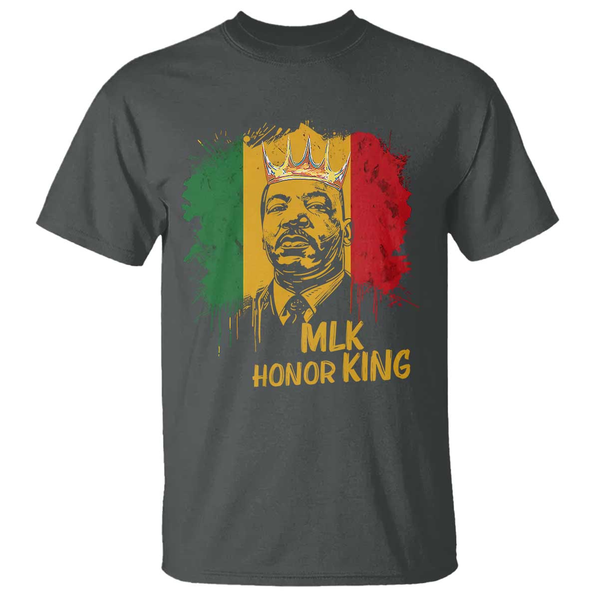 MLK T Shirt Honor King Civil Rights Leader Black History Month - Wonder Print Shop