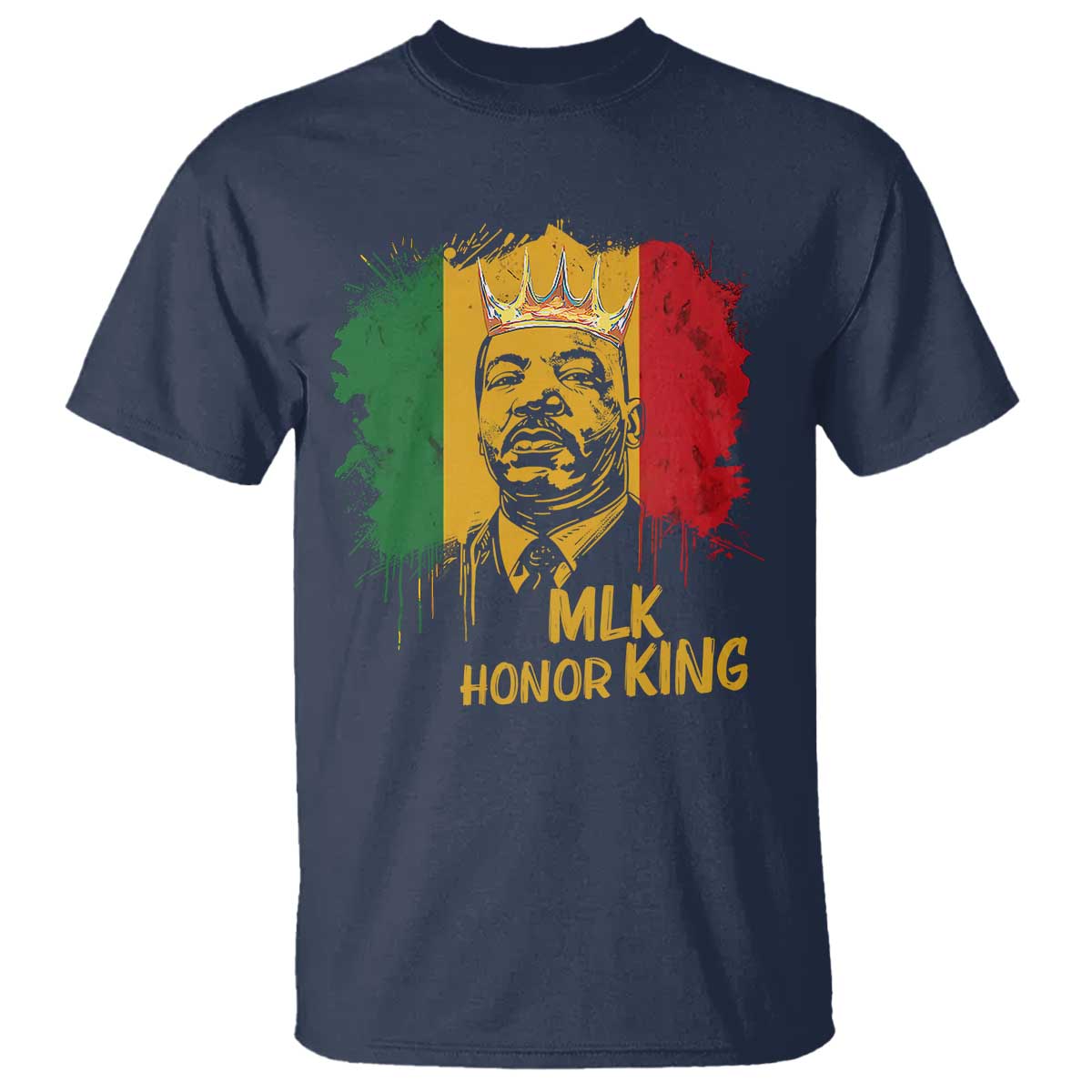 MLK T Shirt Honor King Civil Rights Leader Black History Month - Wonder Print Shop