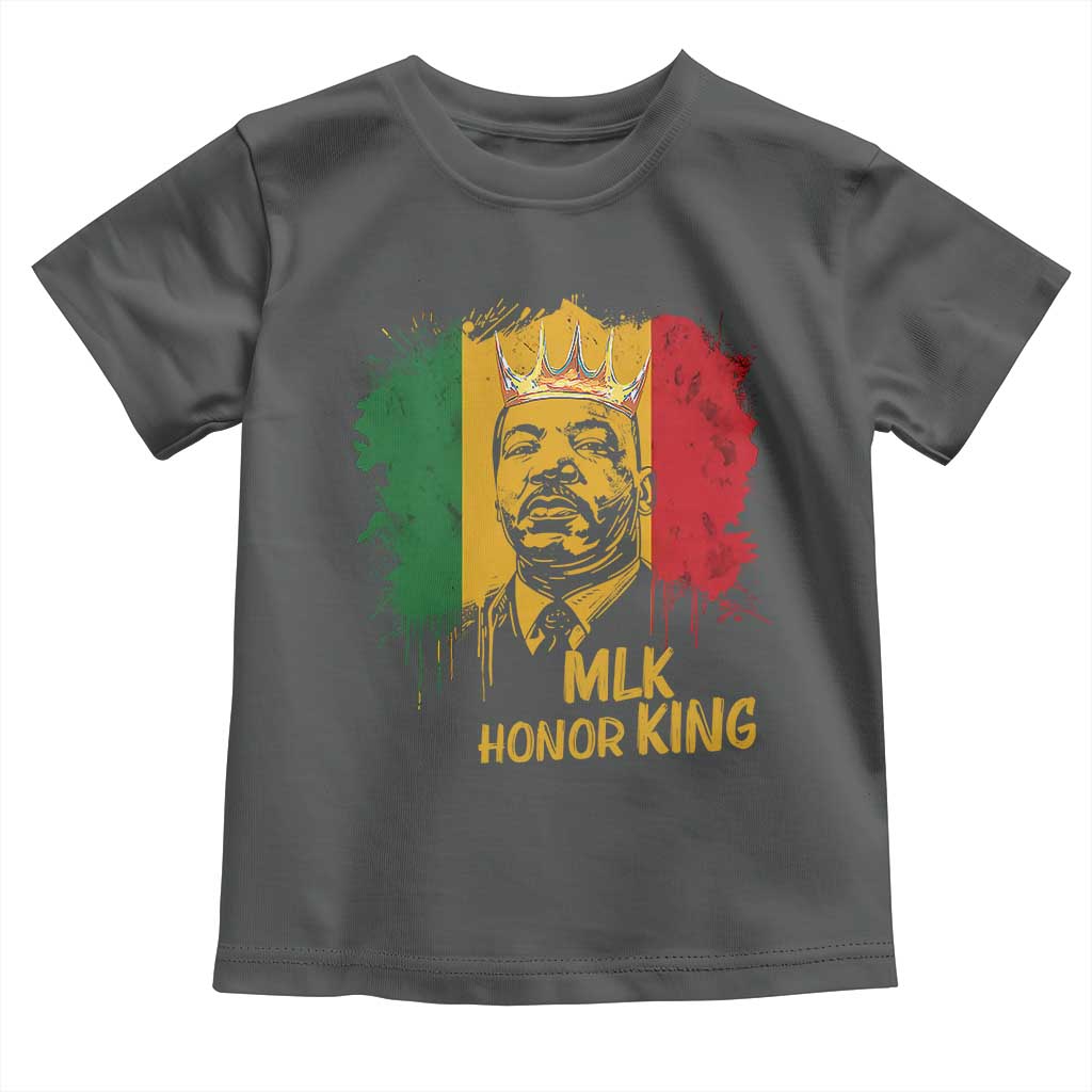 MLK Toddler T Shirt Honor King Civil Rights Leader Black History Month - Wonder Print Shop