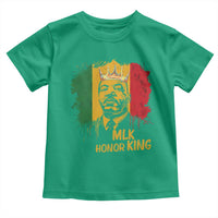 MLK Toddler T Shirt Honor King Civil Rights Leader Black History Month - Wonder Print Shop