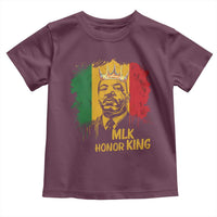 MLK Toddler T Shirt Honor King Civil Rights Leader Black History Month - Wonder Print Shop