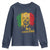 MLK Youth Sweatshirt Honor King Civil Rights Leader Black History Month - Wonder Print Shop