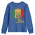 MLK Youth Sweatshirt Honor King Civil Rights Leader Black History Month - Wonder Print Shop