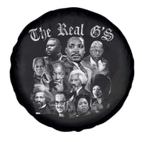 Civil Rights Legends Spare Tire Cover The Real G’s Juneteenth Black History Month - Wonder Print Shop