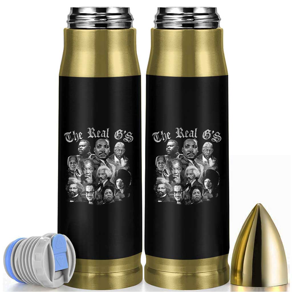 Civil Rights Legends Bullet Tumbler The Real G’s Juneteenth Black History Month - Wonder Print Shop
