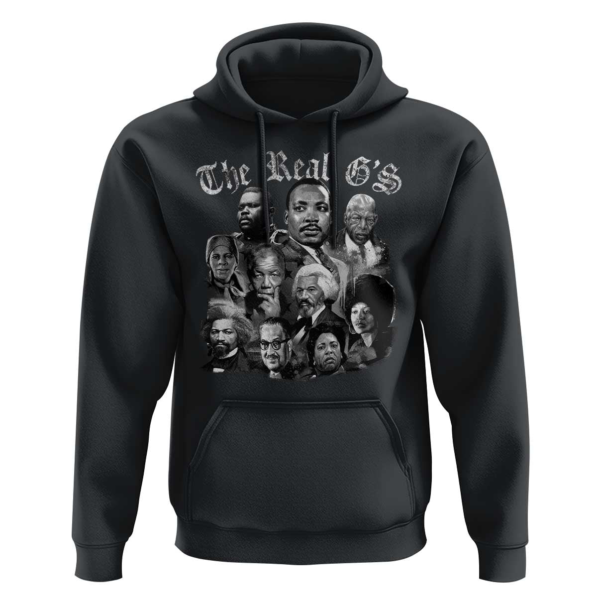 Civil Rights Legends Hoodie The Real G’s Juneteenth Black History Month - Wonder Print Shop