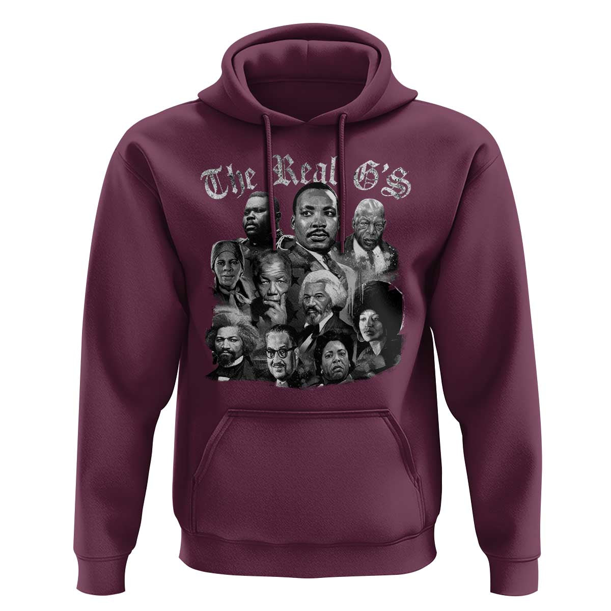 Civil Rights Legends Hoodie The Real G’s Juneteenth Black History Month - Wonder Print Shop