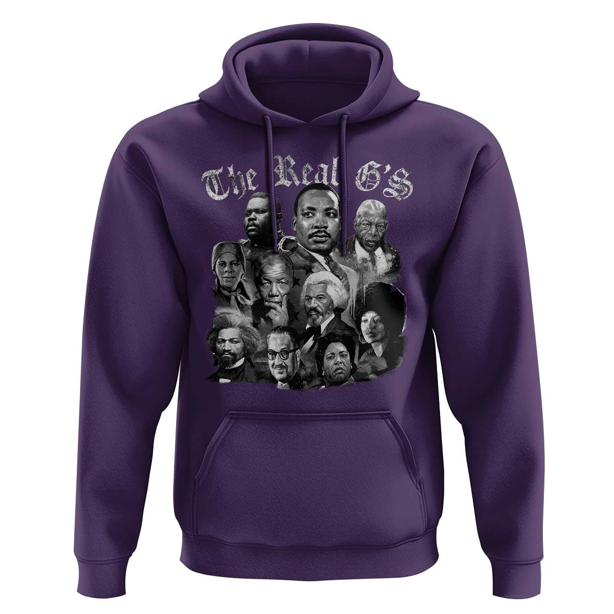 Civil Rights Legends Hoodie The Real G’s Juneteenth Black History Month - Wonder Print Shop