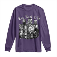 Civil Rights Legends Long Sleeve Shirt The Real G’s Juneteenth Black History Month - Wonder Print Shop