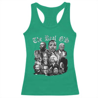 Civil Rights Legends Racerback Tank Top The Real G’s Juneteenth Black History Month - Wonder Print Shop
