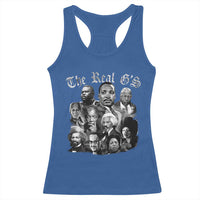 Civil Rights Legends Racerback Tank Top The Real G’s Juneteenth Black History Month - Wonder Print Shop