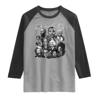 Civil Rights Legends Raglan Shirt The Real G’s Juneteenth Black History Month - Wonder Print Shop