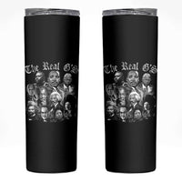 Civil Rights Legends Skinny Tumbler The Real G’s Juneteenth Black History Month - Wonder Print Shop