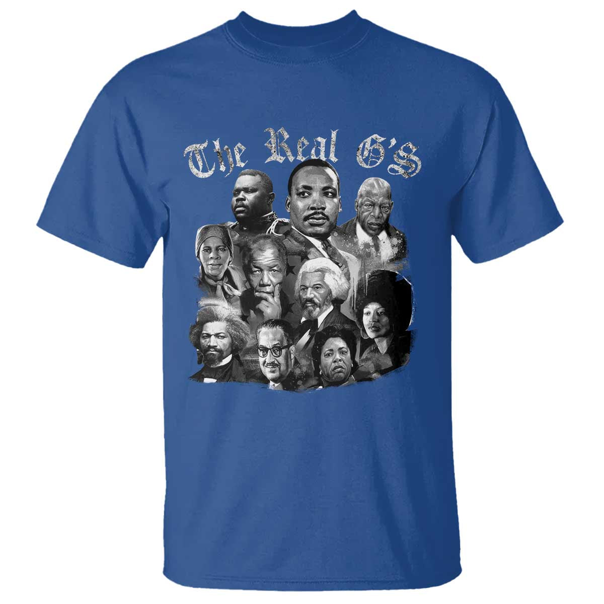 Civil Rights Legends T Shirt The Real G’s Juneteenth Black History Month - Wonder Print Shop
