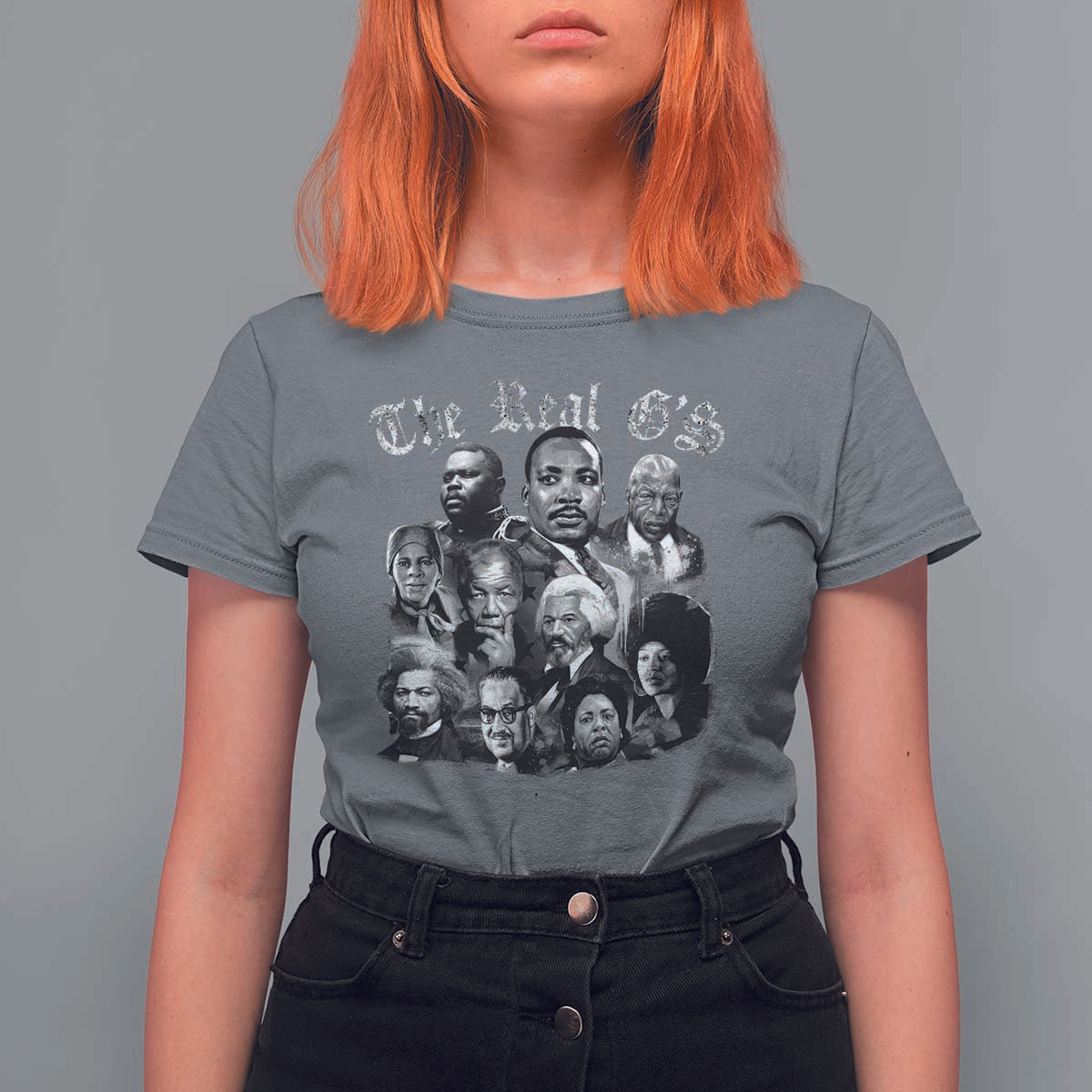 Civil Rights Legends T Shirt For Women The Real G’s Juneteenth Black History Month - Wonder Print Shop