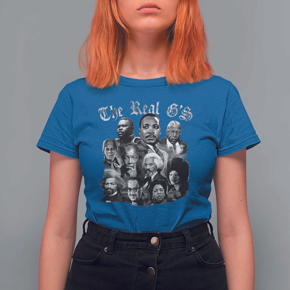 Civil Rights Legends T Shirt For Women The Real G’s Juneteenth Black History Month - Wonder Print Shop