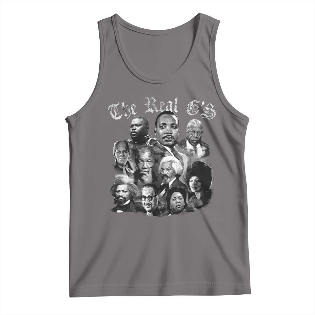 Civil Rights Legends Tank Top The Real G’s Juneteenth Black History Month - Wonder Print Shop
