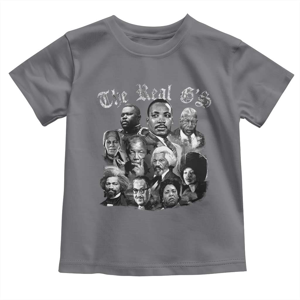 Civil Rights Legends Toddler T Shirt The Real G’s Juneteenth Black History Month - Wonder Print Shop
