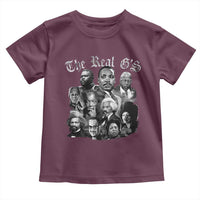 Civil Rights Legends Toddler T Shirt The Real G’s Juneteenth Black History Month - Wonder Print Shop