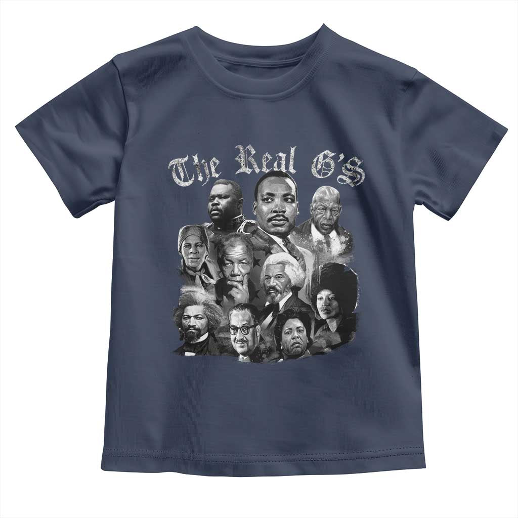 Civil Rights Legends Toddler T Shirt The Real G’s Juneteenth Black History Month - Wonder Print Shop