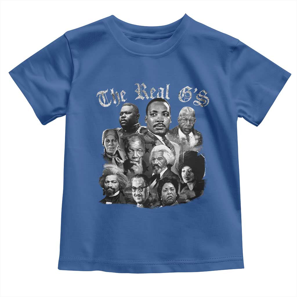 Civil Rights Legends Toddler T Shirt The Real G’s Juneteenth Black History Month - Wonder Print Shop