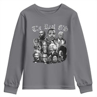 Civil Rights Legends Youth Sweatshirt The Real G’s Juneteenth Black History Month - Wonder Print Shop