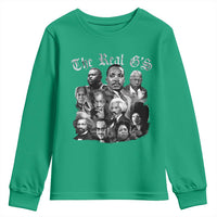 Civil Rights Legends Youth Sweatshirt The Real G’s Juneteenth Black History Month - Wonder Print Shop