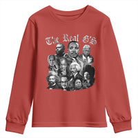 Civil Rights Legends Youth Sweatshirt The Real G’s Juneteenth Black History Month - Wonder Print Shop