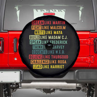 Black History Month Spare Tire Cover Retro Inspirational Leaders - Wonder Print Shop