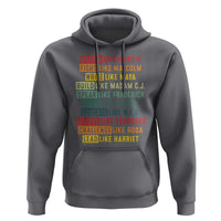 Black History Month Hoodie Retro Inspirational Leaders - Wonder Print Shop