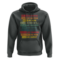 Black History Month Hoodie Retro Inspirational Leaders - Wonder Print Shop