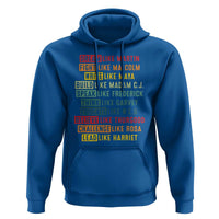 Black History Month Hoodie Retro Inspirational Leaders - Wonder Print Shop