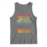 Black History Month Tank Top Retro Inspirational Leaders - Wonder Print Shop