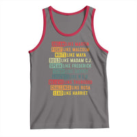 Black History Month Tank Top Retro Inspirational Leaders - Wonder Print Shop