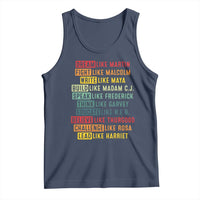 Black History Month Tank Top Retro Inspirational Leaders - Wonder Print Shop