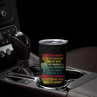 Black History Month Tumbler Cup Retro Inspirational Leaders - Wonder Print Shop