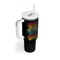 Black History Month Tumbler With Handle Retro Inspirational Leaders - Wonder Print Shop