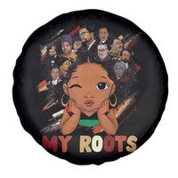 Black African Girl Spare Tire Cover Black History Month Juneteenth Gift Afro Empowerment - Wonder Print Shop