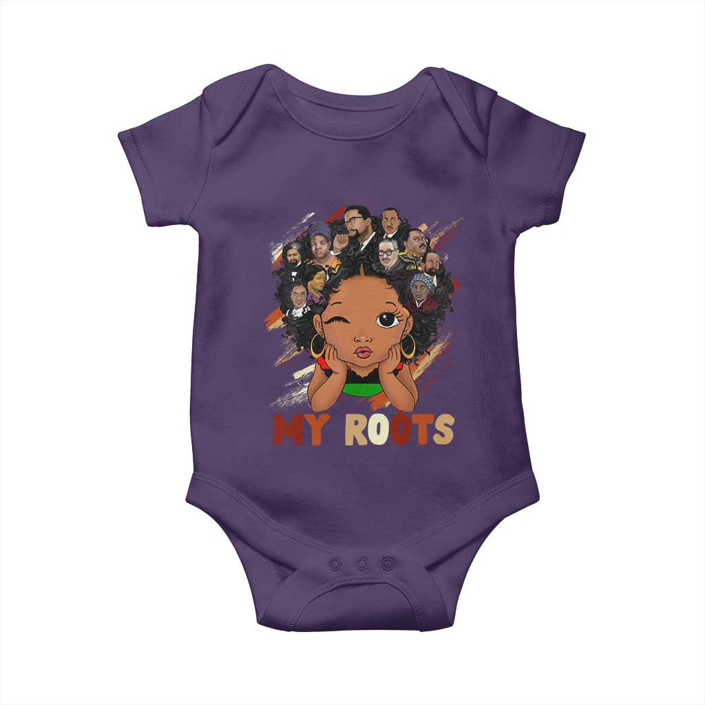 Black African Girl Baby Onesie Black History Month Juneteenth Gift Afro Empowerment - Wonder Print Shop