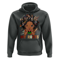 Black African Girl Hoodie Black History Month Juneteenth Gift Afro Empowerment - Wonder Print Shop