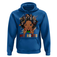 Black African Girl Hoodie Black History Month Juneteenth Gift Afro Empowerment - Wonder Print Shop