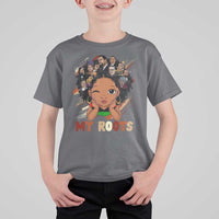 Black African Girl T Shirt For Kid Black History Month Juneteenth Gift Afro Empowerment - Wonder Print Shop